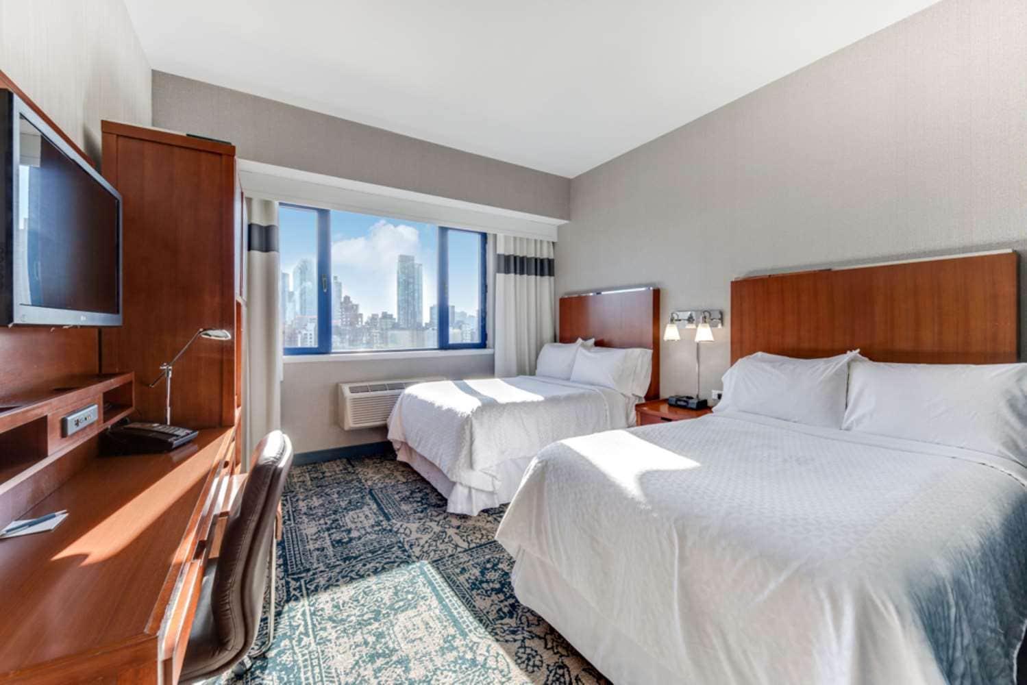 Double Room with Two Double Beds and City View - Non-Smoking,1279022032:JPEG