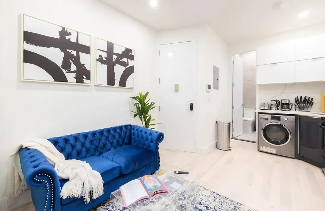 317-4C New Modern 1Br W&D Walk To Central Park-1