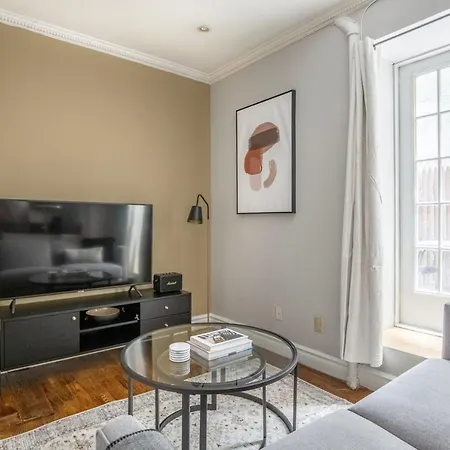 Soho 1Br W Private Deck Wd Nr New Museum Nyc-1104-3